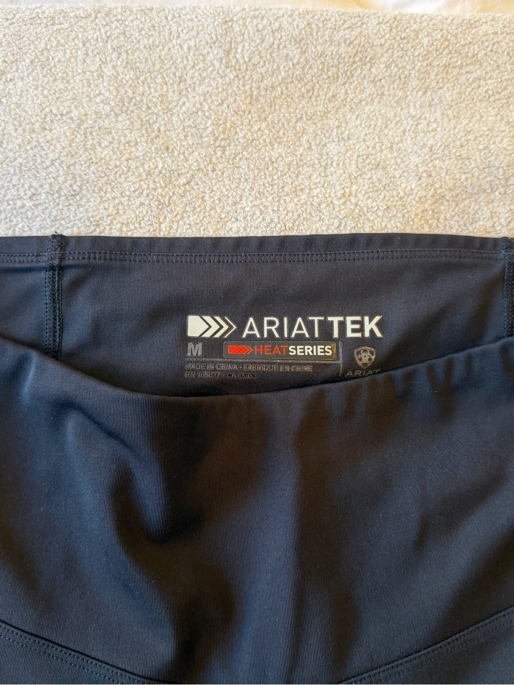 Ariat Black Performance Riding Tights - Picture 2 of 4